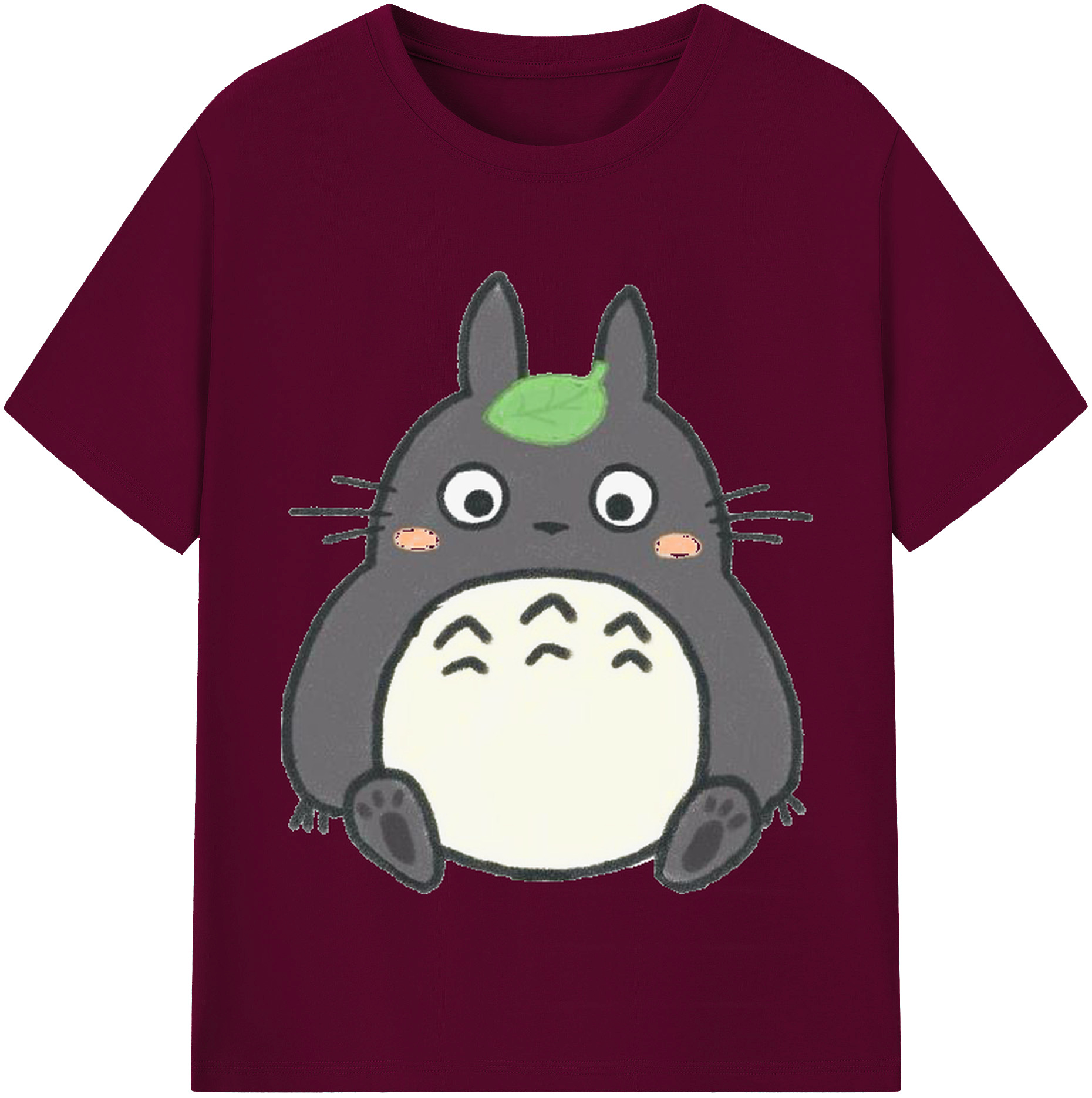 （画像用） となりのトトロ 草壁メイ 草壁サツキ My Neighbor Totoro Satsuki Kusakabe Mei Kusakabe レディースカジュアルプリントTシャツ（綿100％）
